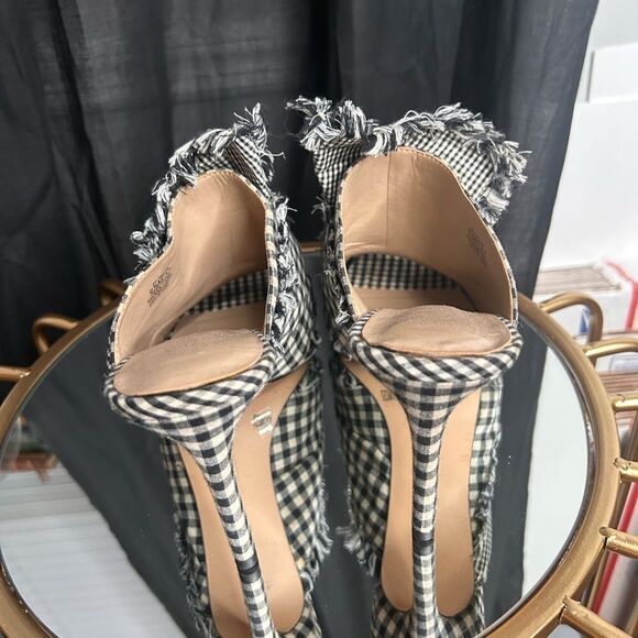 Enzo Angiolini Fallyn Gingham Heels - Picture 6 of 7